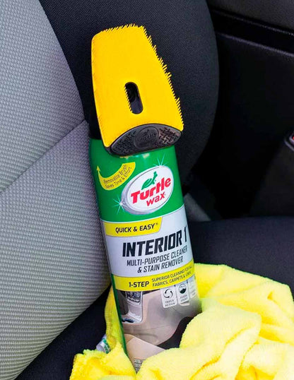 Turtle Wax Limpiador de interiores de automóviles con Oxi 56gr