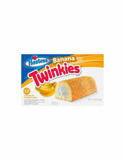 Twinkies Plátano con 10 unidades