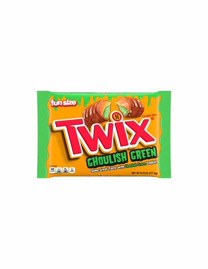 Twix Ghoulish Green chocolates Halloween 277gr