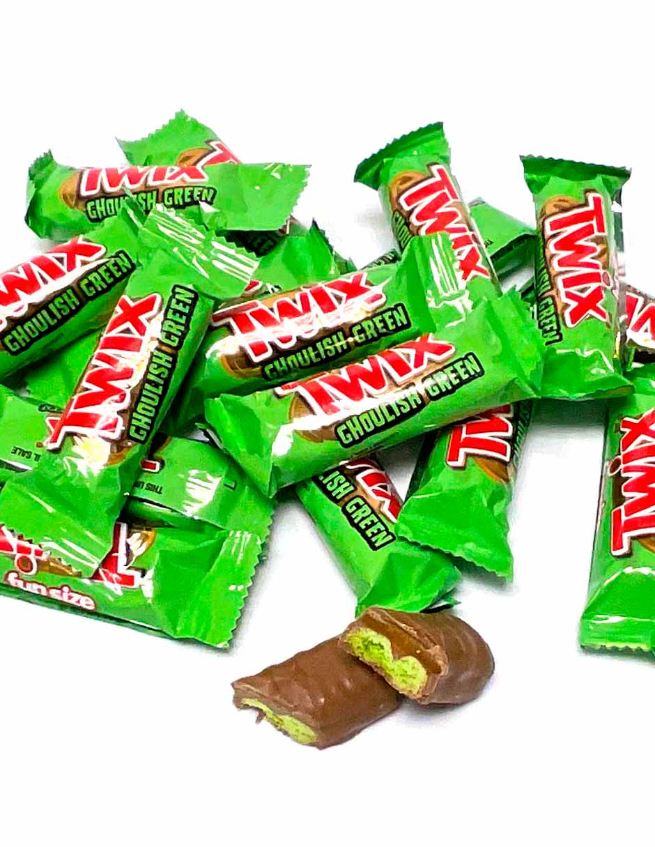 Twix Ghoulish Green chocolates Halloween 277gr