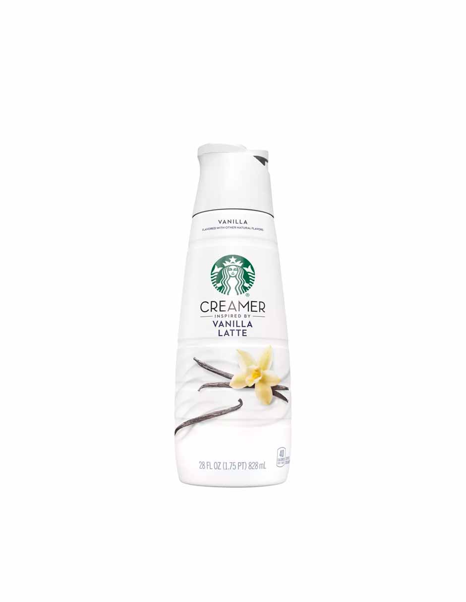 Starbucks Vanilla Latte crema para café 828ml