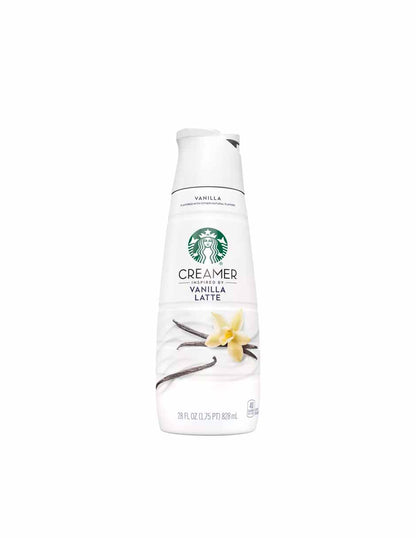 Starbucks Vanilla Latte crema para café 828ml