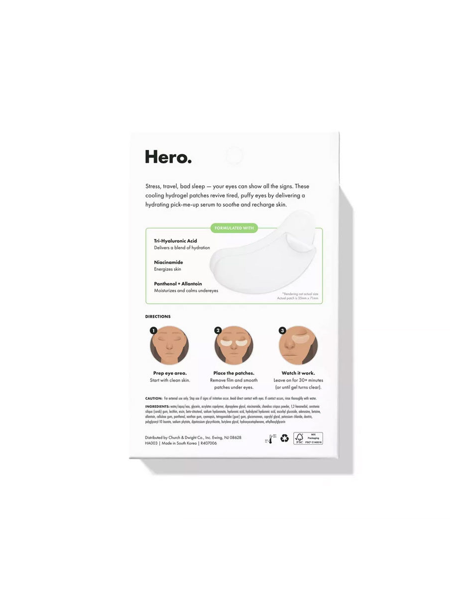 Hero Cosmetics Mighty Patch para ojos cansados - 6 unidades