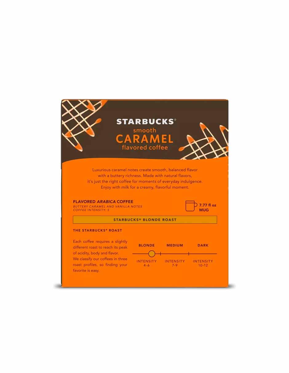 Starbucks Caramel cápsulas Nespresso Vertuo 8 cápsulas