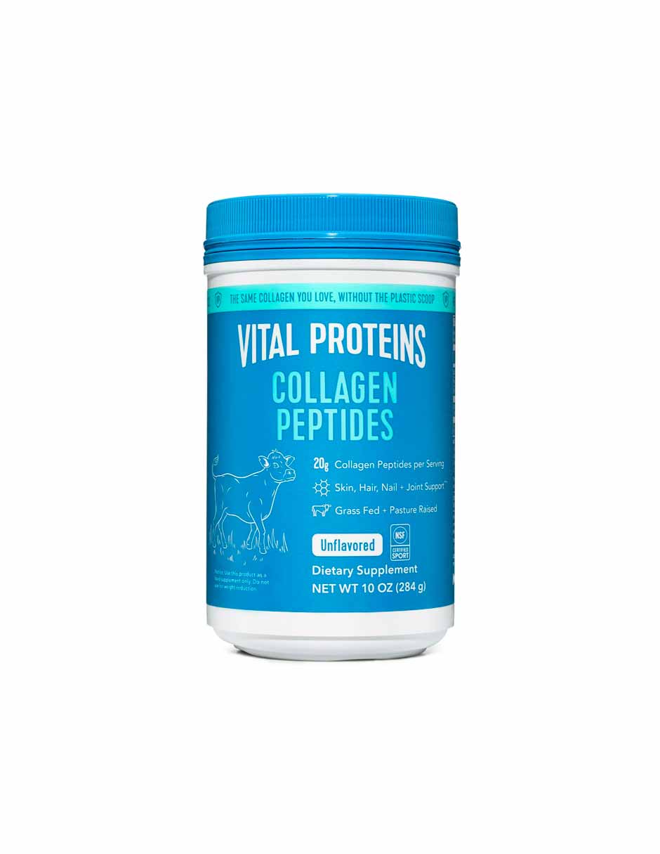 Vital Proteins Suplemento de péptidos de colágeno en polvo, sin sabor, 284gr