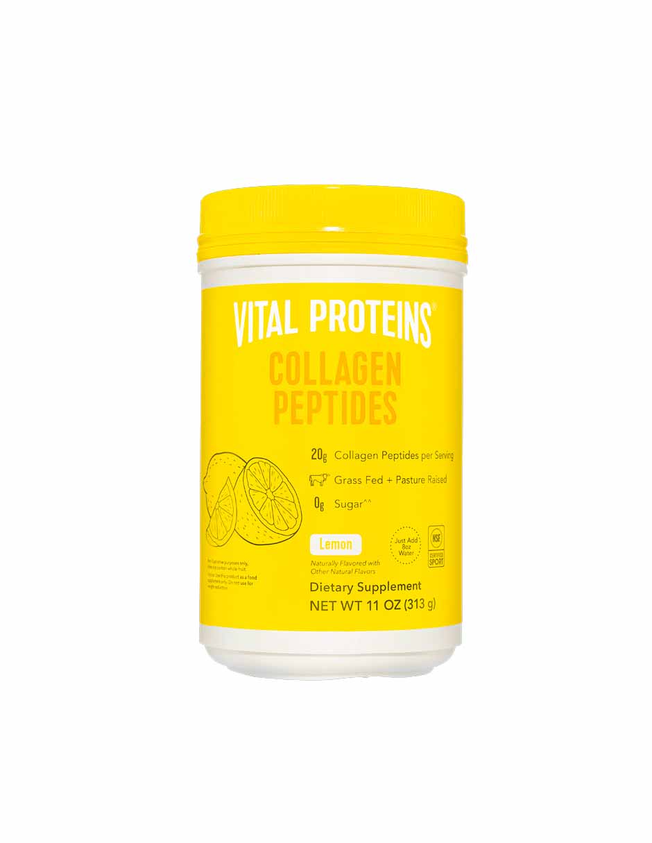 Vital Proteins Suplemento de péptidos de colágeno en polvo, limón, 313gr