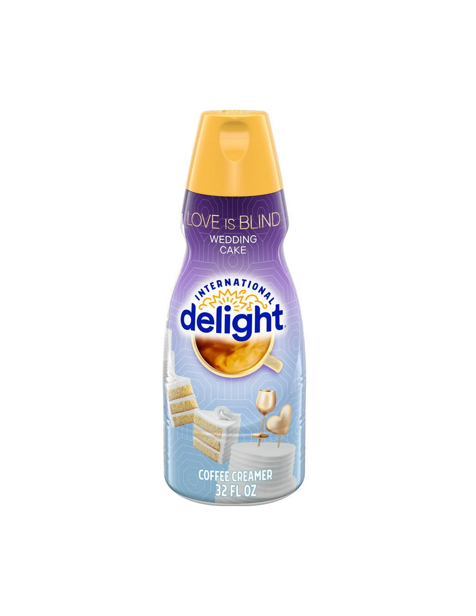 Crema liquida para café Delight Love Is Blind sabor Pastel de bodas 946ml