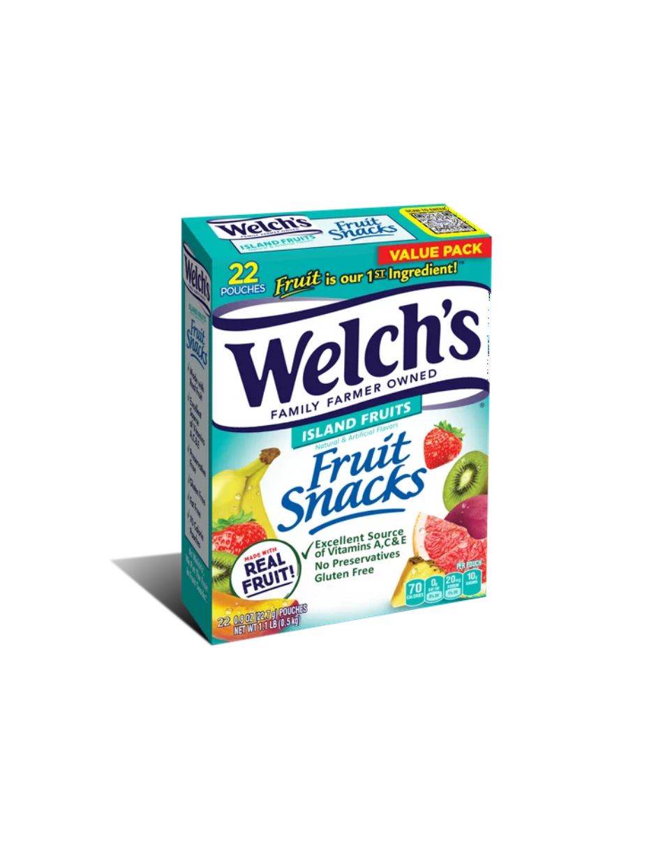 Welch's Island Fruit Fruit Snacks, 22 unidades