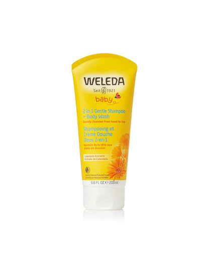 Champú y gel de baño para bebé con caléndula Weleda 200ml