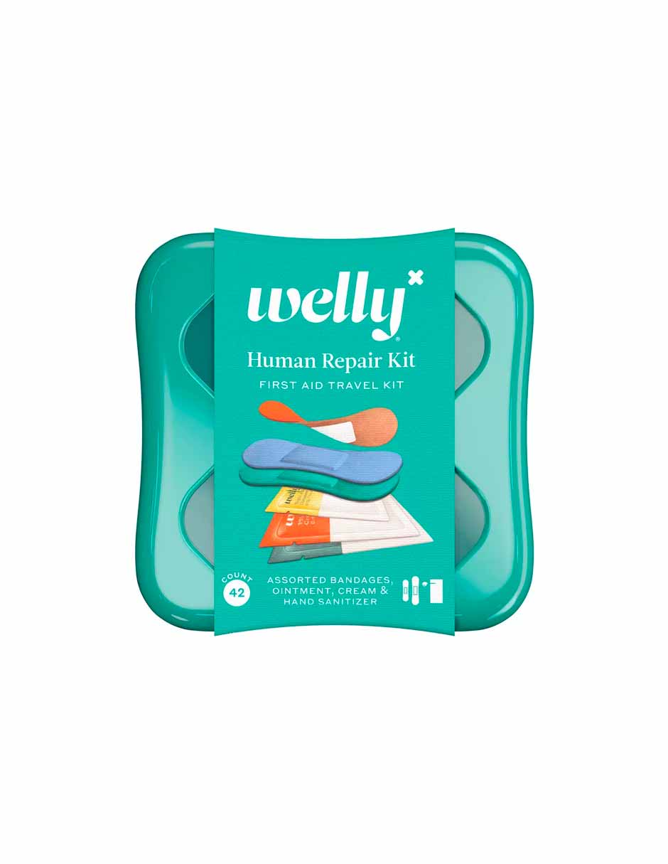 Welly Kit Primeros Auxilios Kit de Viaje - 42ct