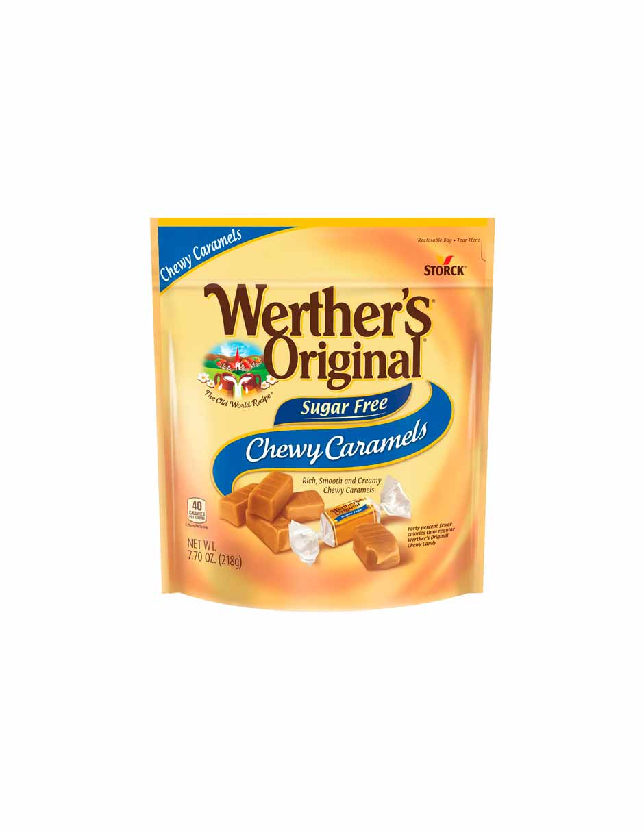 Werther's Original Caramelo masticable sin azúcar 218gr