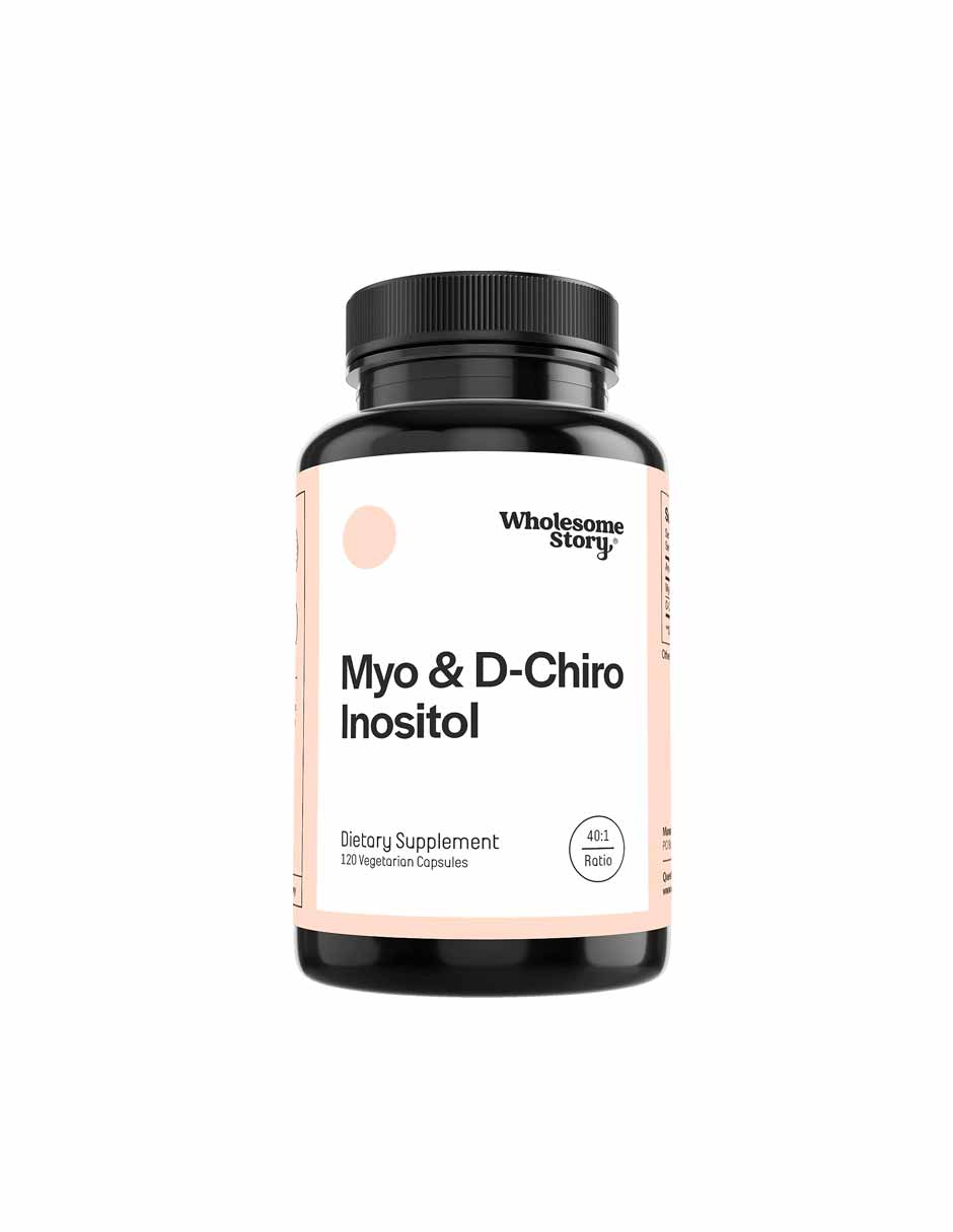 Wholesome Story Myo-inositol y D-Chiro inositol 120 cápsulas