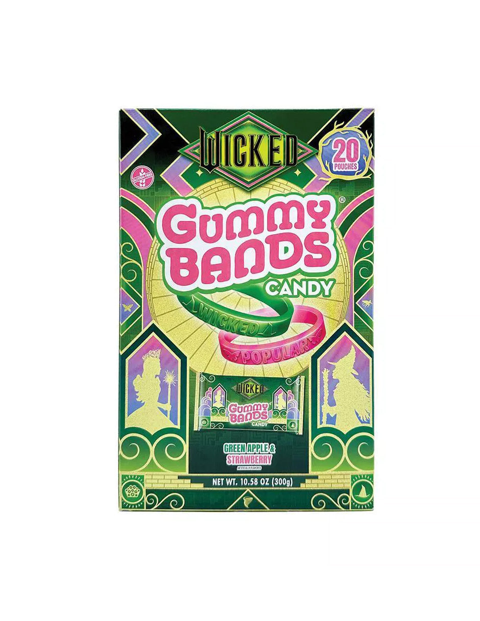 Bandas de Gomitas Navideñas Wicked 280 g