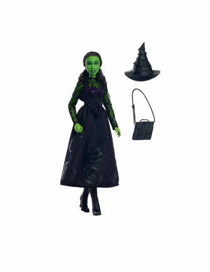 Wicked Elphaba Muñeca con atuendos y accesorios extraíbles