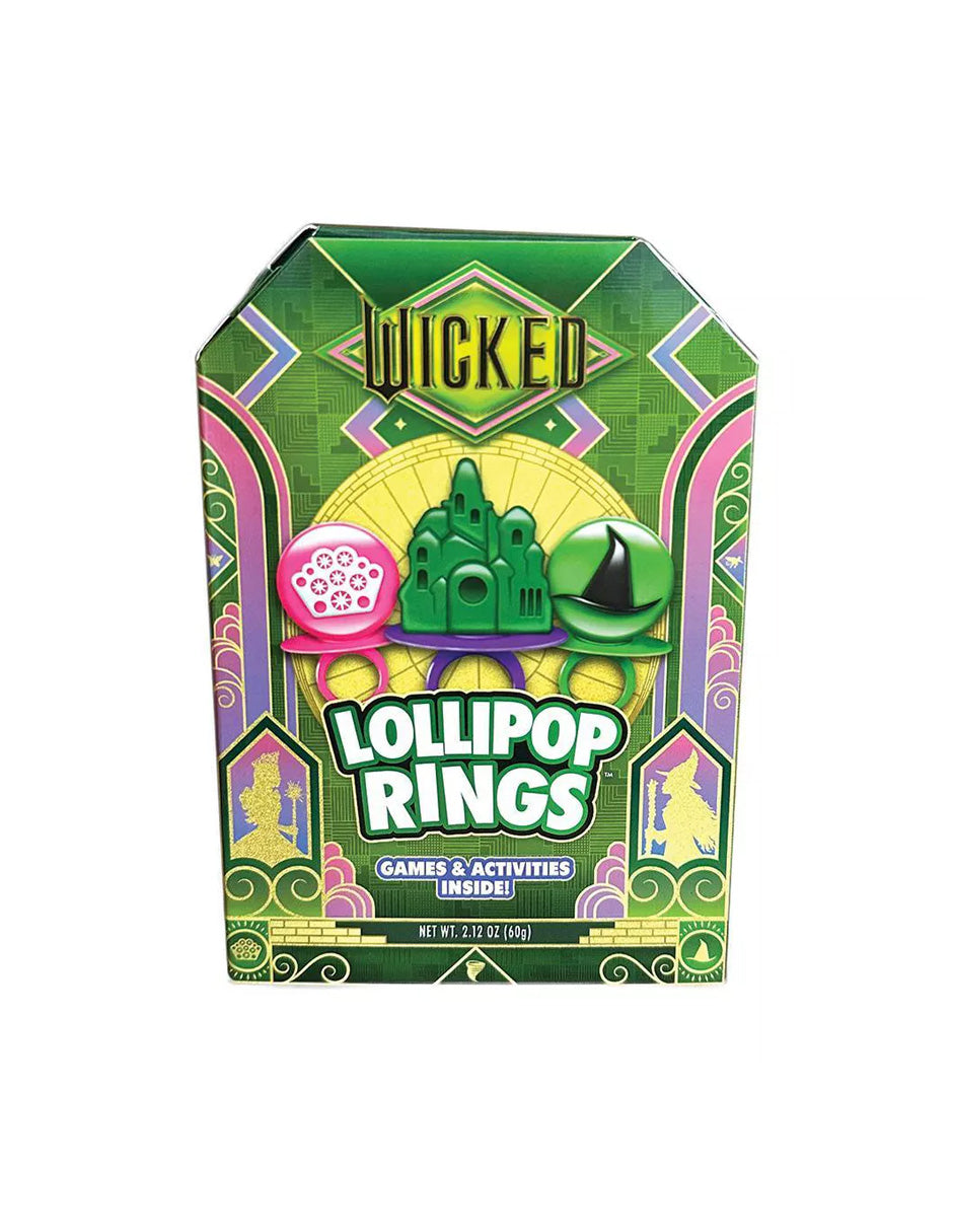 Anillos de Piruleta Navideños Wicked Universal 60 g