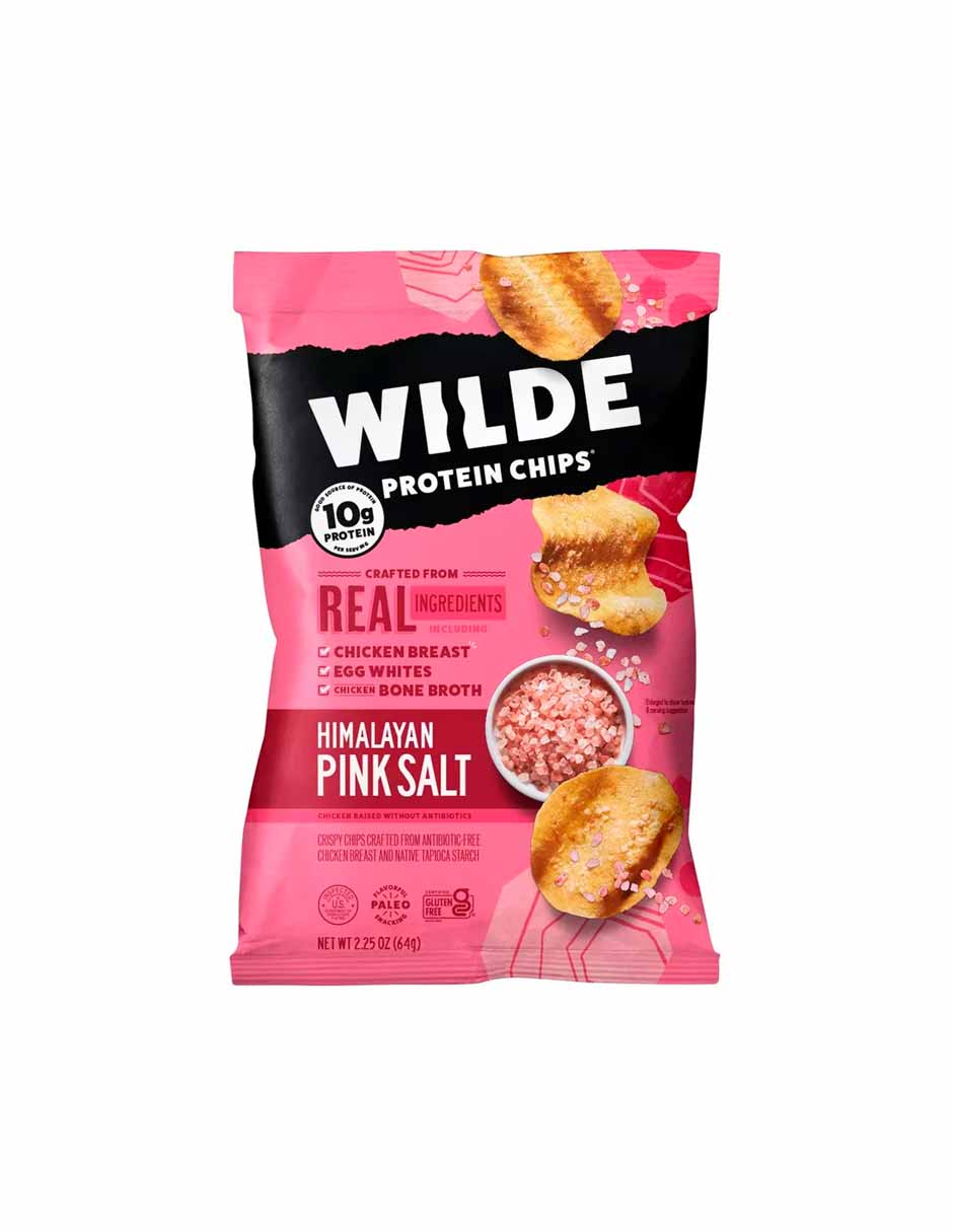 Wilde papas con proteína Sal rosa del Himalaya 64gr