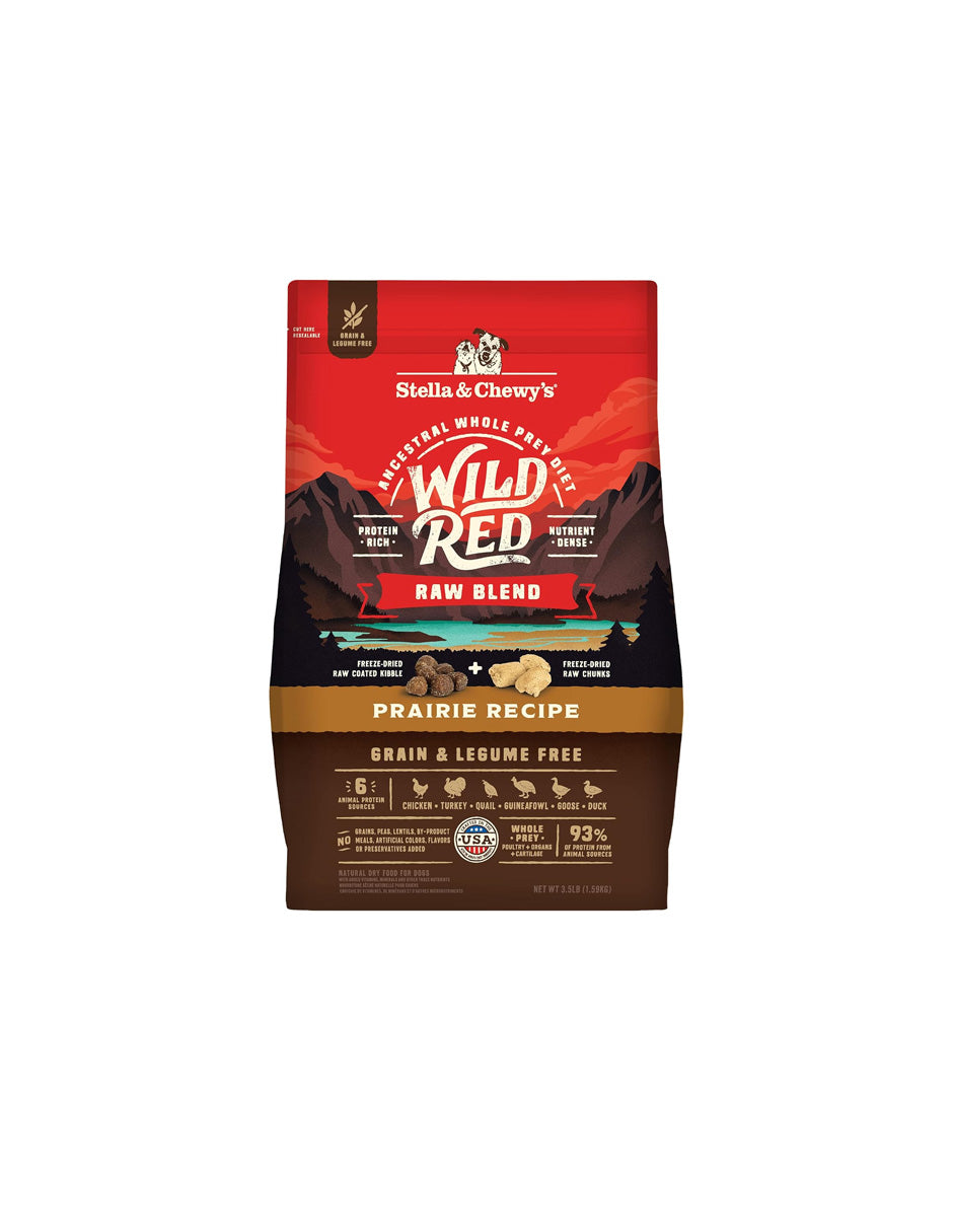 Alimento seco para perros alto en proteína Stella & Chewy's receta pradera 1.59kg