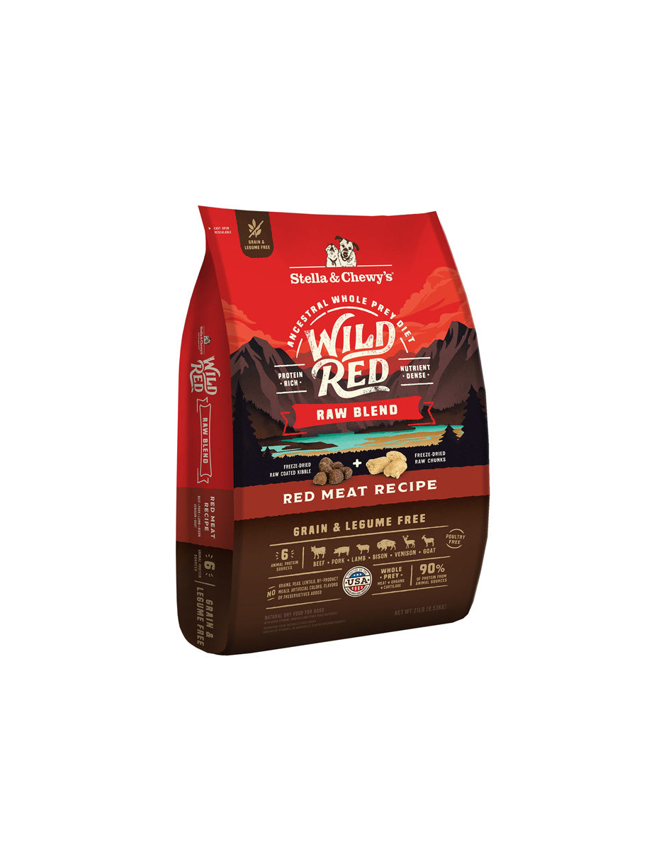 Alimento seco para perros sin granos Stella & Chewy's receta carne roja (variedad)