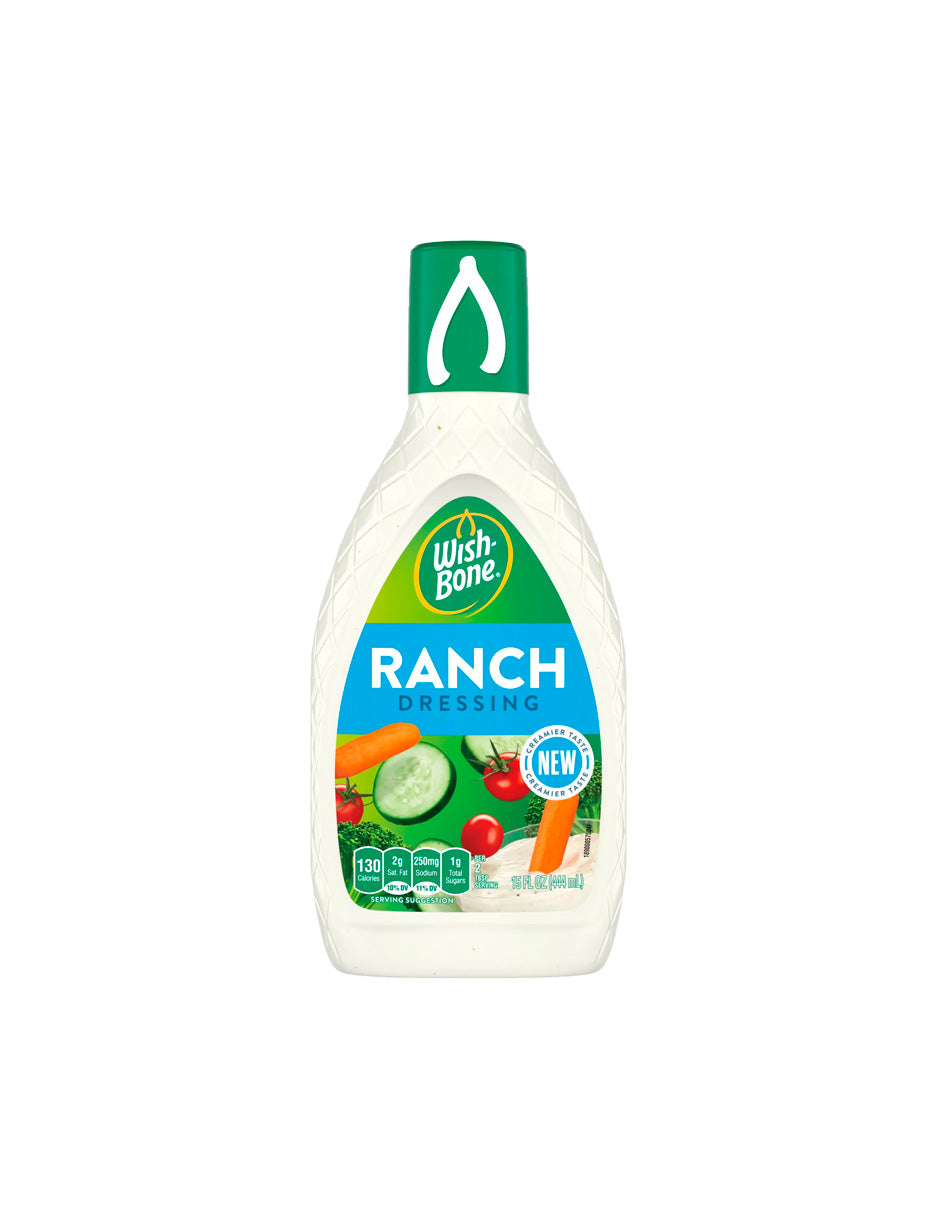 Aderezo para ensalada Wish-Bone Ranch, 444ml