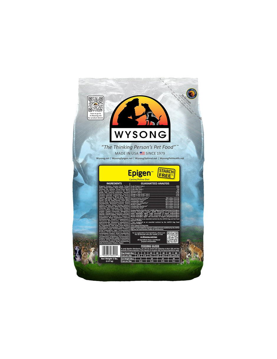 Alimento seco para perros y gatos sin almidón Wysong 2.27kg