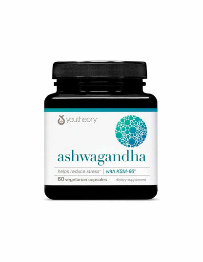 Youtheory Ashwagandha 60 cápsulas