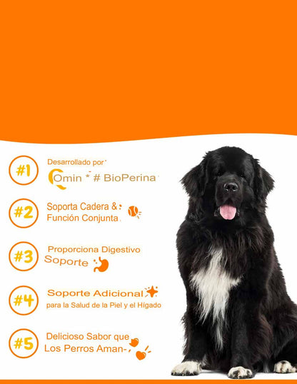 Zesty Paws Bites de cúrcuma para perros apoya la salud cardiovascular 90 unidades