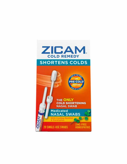 Zicam Hisopos nasales medicados 20 unidades