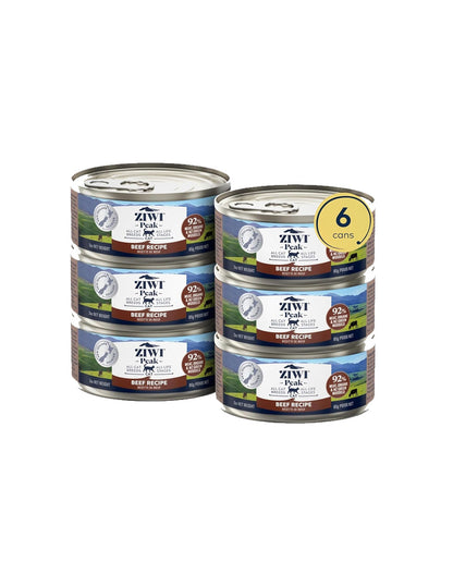 ZIWI Peak Alimento Húmedo Natural para Gatos Alto en Proteína 6 pack (elige sabor)