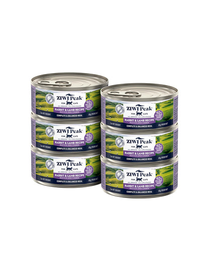 ZIWI Peak Alimento Húmedo Natural para Gatos Alto en Proteína 6 pack (elige sabor)