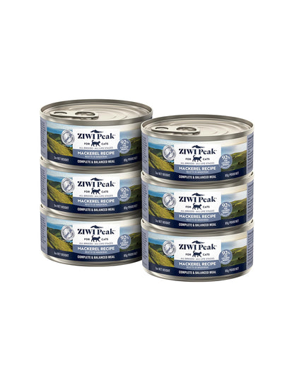 ZIWI Peak Alimento Húmedo Natural para Gatos Alto en Proteína 6 pack (elige sabor)