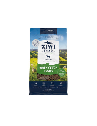 Alimento para perros secado al aire sin granos ZIWI Peak Cordero (variedad)