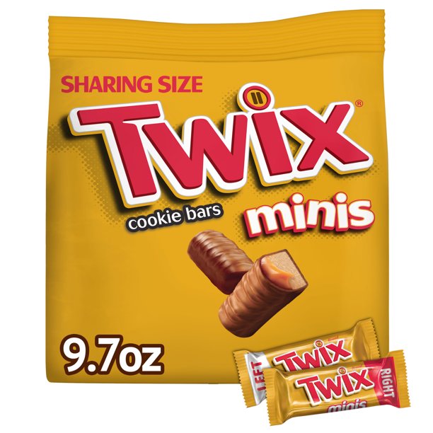 Twix Caramel Chocolate Cookie Bar Minis 9.7 oz