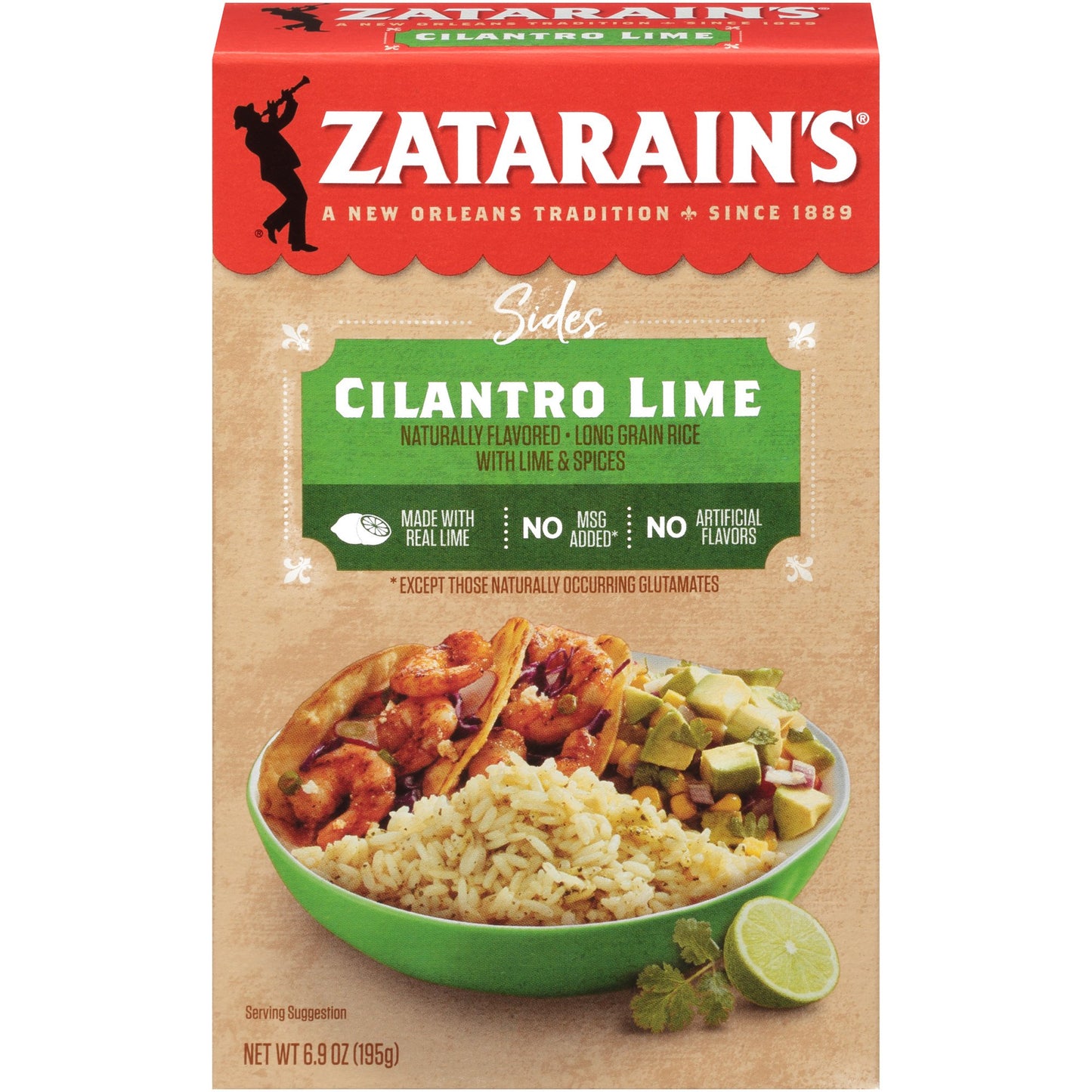 Zatarain Arroz con lima y cilantro 195gr