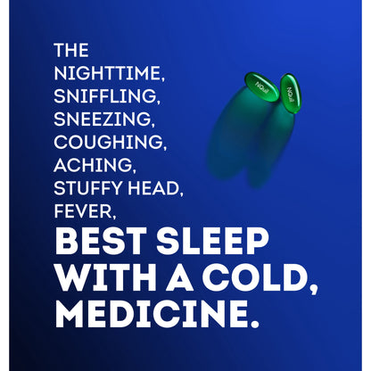 Vicks NyQuil SEVERE alivio para la tos, el resfriado y la gripe, 24 LiquiCaps