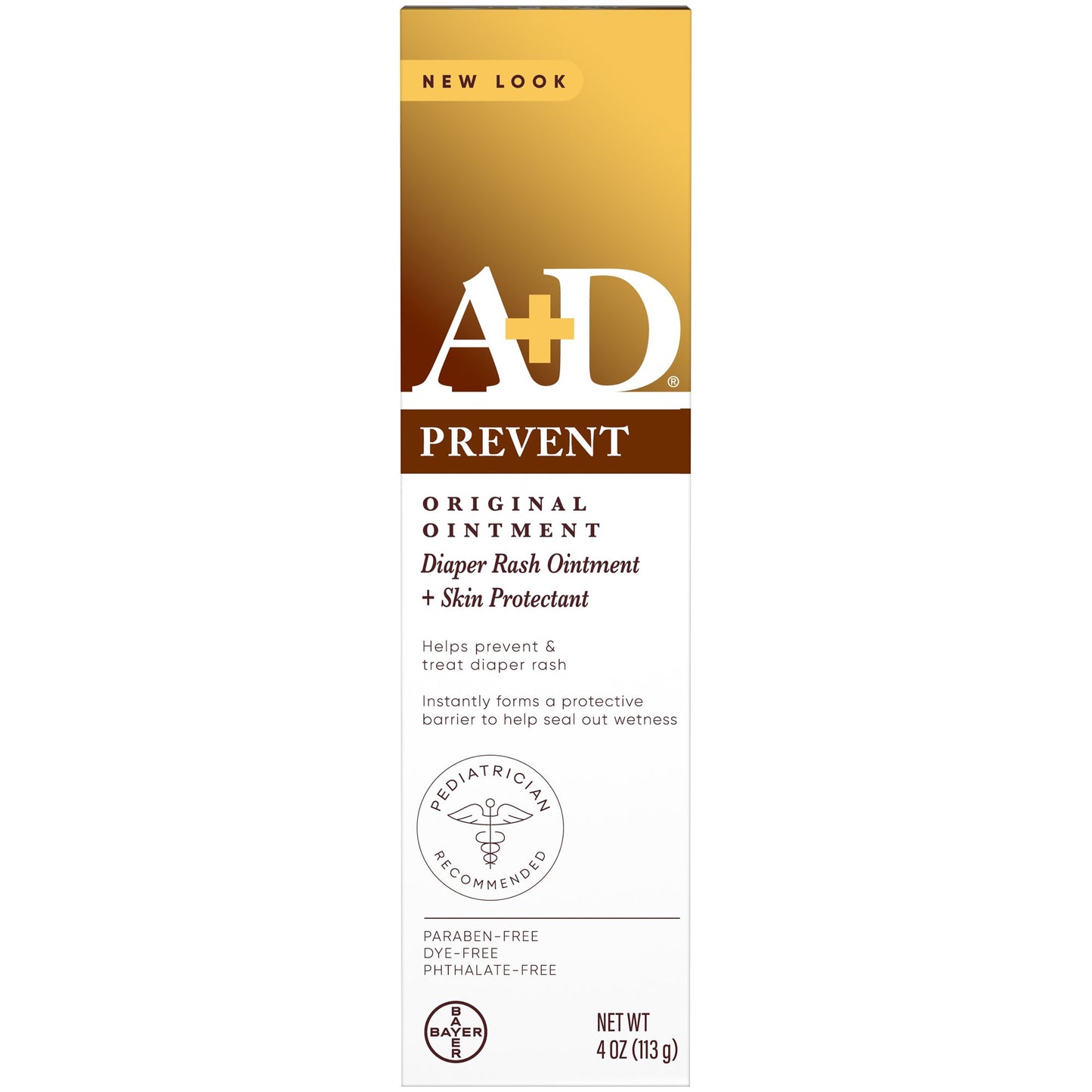 Ungüento para dermatitis del pañal  A+D 113gr