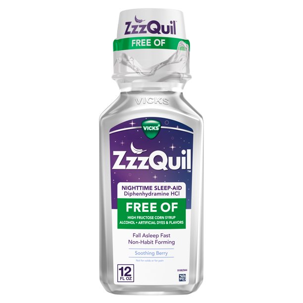 Vicks Zzzquil Sleep Aid jarabe 354ml