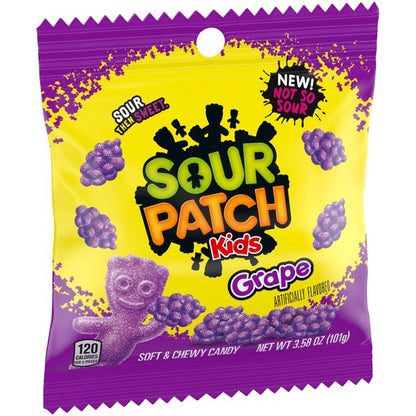 Sour patch sabor Uva 102gr