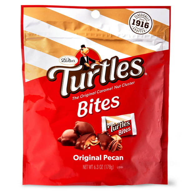 Turtles the Original Nut Cluster Bites chocolate 178gr