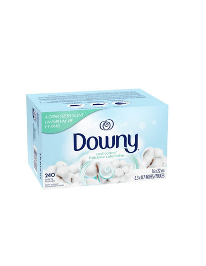 Downy Hojas para secadora variedad de aromas 240 unidades