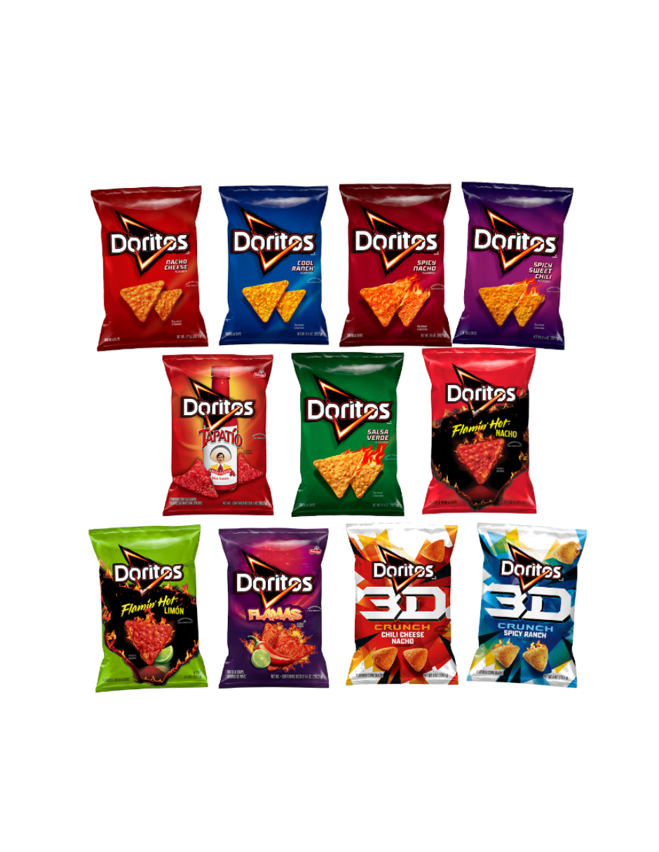 Doritos 262gr (Elegir Sabor)