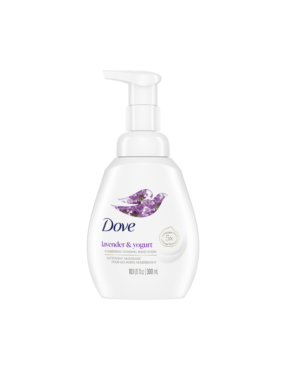 Dove Nourishing Foaming Hand Wash, lavanda y yogurt 300ml