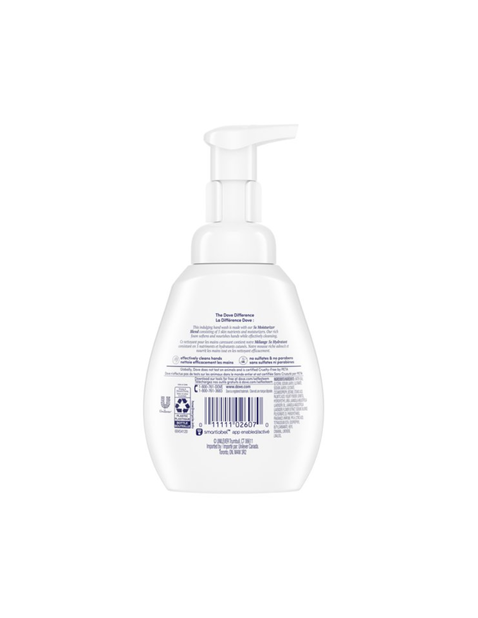 Dove Nourishing Foaming Hand Wash, lavanda y yogurt 300ml