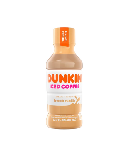 Dunkin Iced Coffee French vanilla 405ml