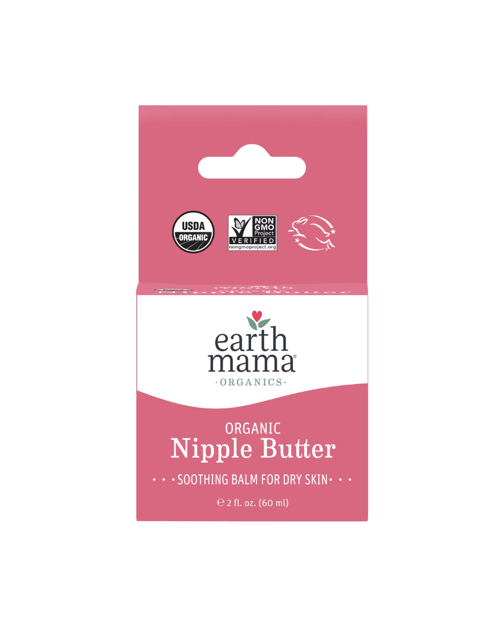 Earth Mama Bálsamo orgánico para lactancia materna y piel seca 60ml