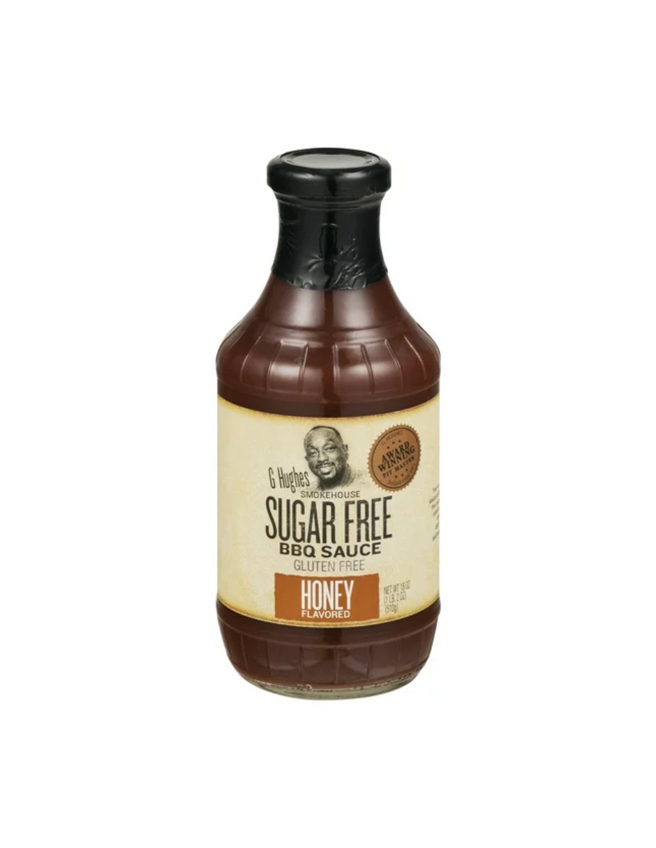 G Hughes Sugar Free Honey Flavored BBQ Salsa 510gr