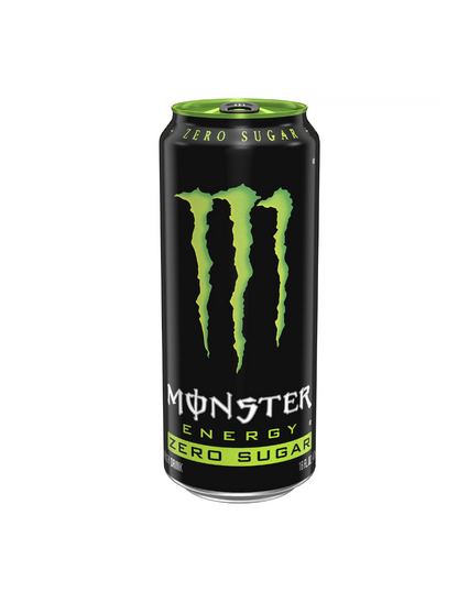 Monster Energy, Zero Sugar, bebida energética sin azúcar 473ml