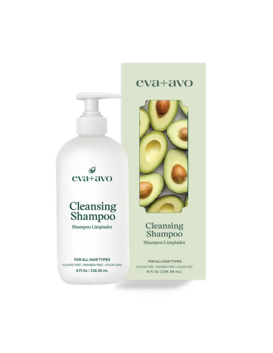 Eva+avo Champú sin sulfato con aceite de aguacate 236ml