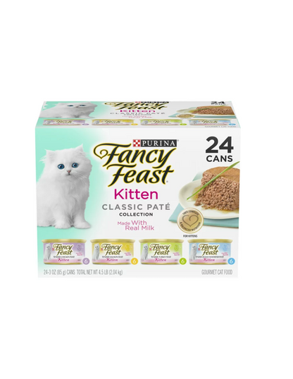 Purina Fancy Feast Classic Comida húmeda para gatos 24 unidades