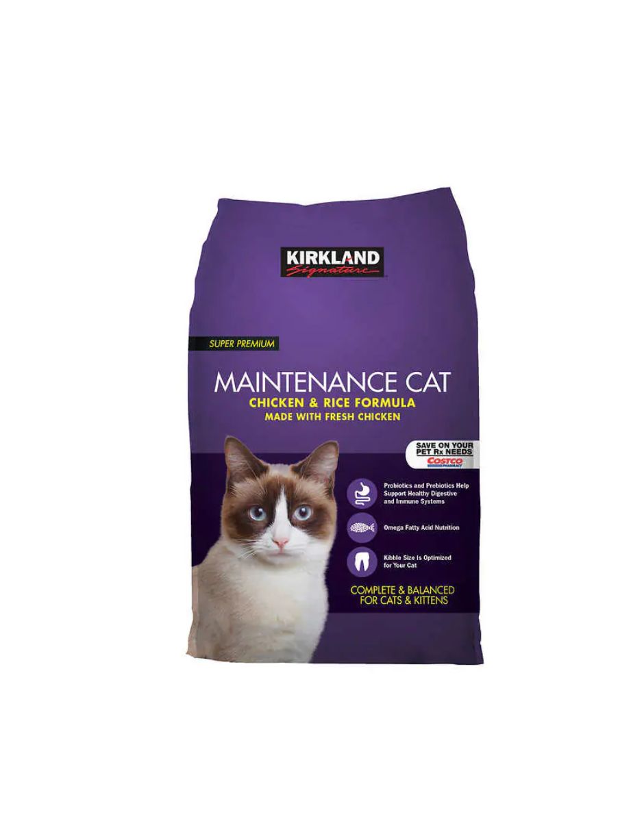 Kirkland signature super premium maintenance cat food 11.3kg