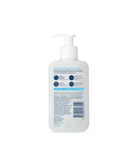 CeraVe Salicylic Acid Cleanser renovación de lavado facial exfoliante con vitamina D- 237ml